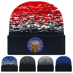 C A Static Pattern Knit Cap With Cuff 1 C A Static Pattern Knit Cap With Cuff 1