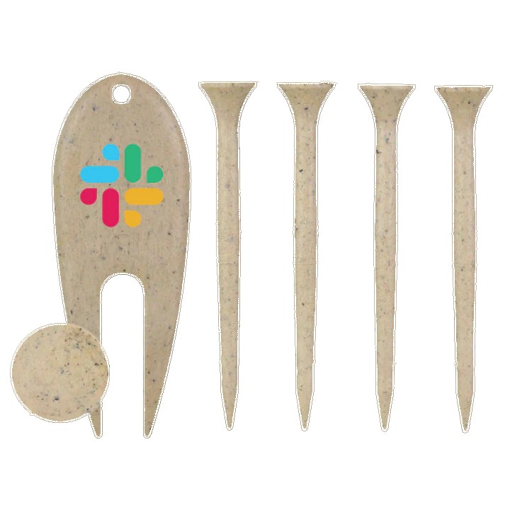 4 Coffee Golf Tees with Coffee Divot Tool and Ball Marker 1 4 Coffee Golf Tees with Coffee Divot Tool and Ball Marker 1