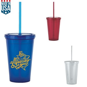 16 Oz Bolero Tumbler With Straw 1 16 Oz Bolero Tumbler With Straw 1