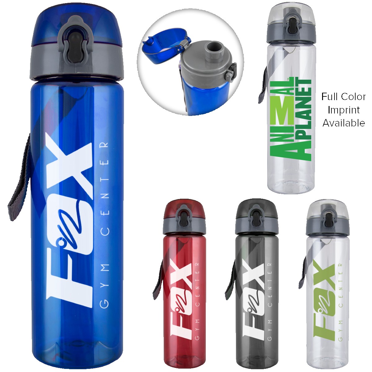 25 Oz Water Bottle With Trekker Lid 1