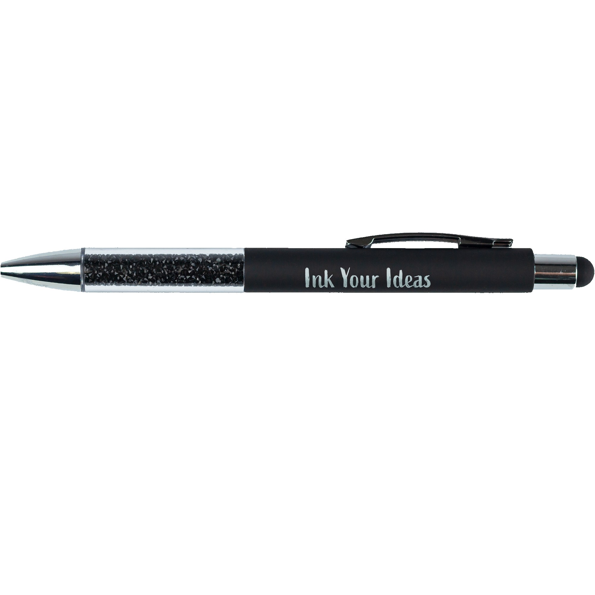 Recycled Glitter Grip Stylus Pen 1