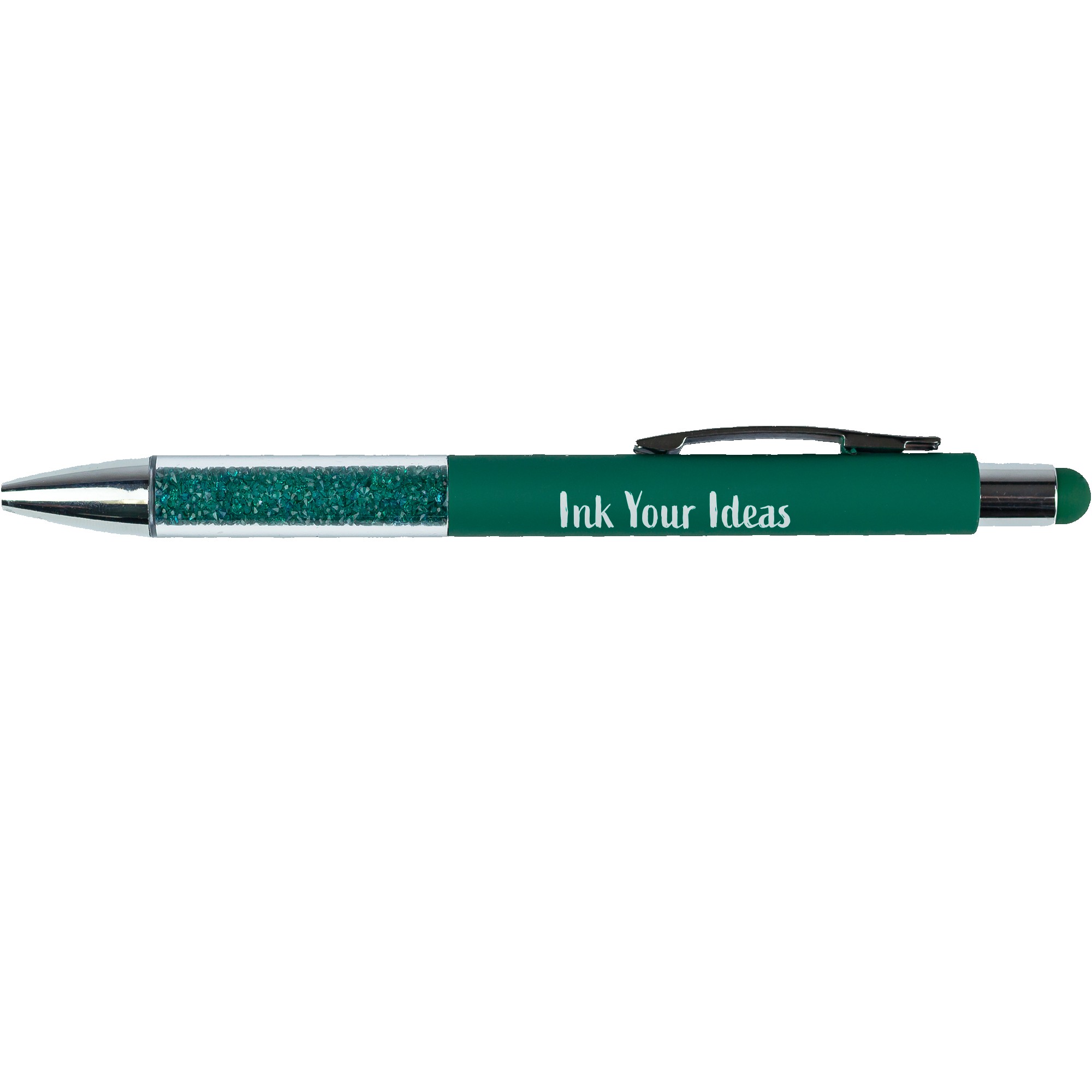 Recycled Glitter Grip Stylus Pen 1