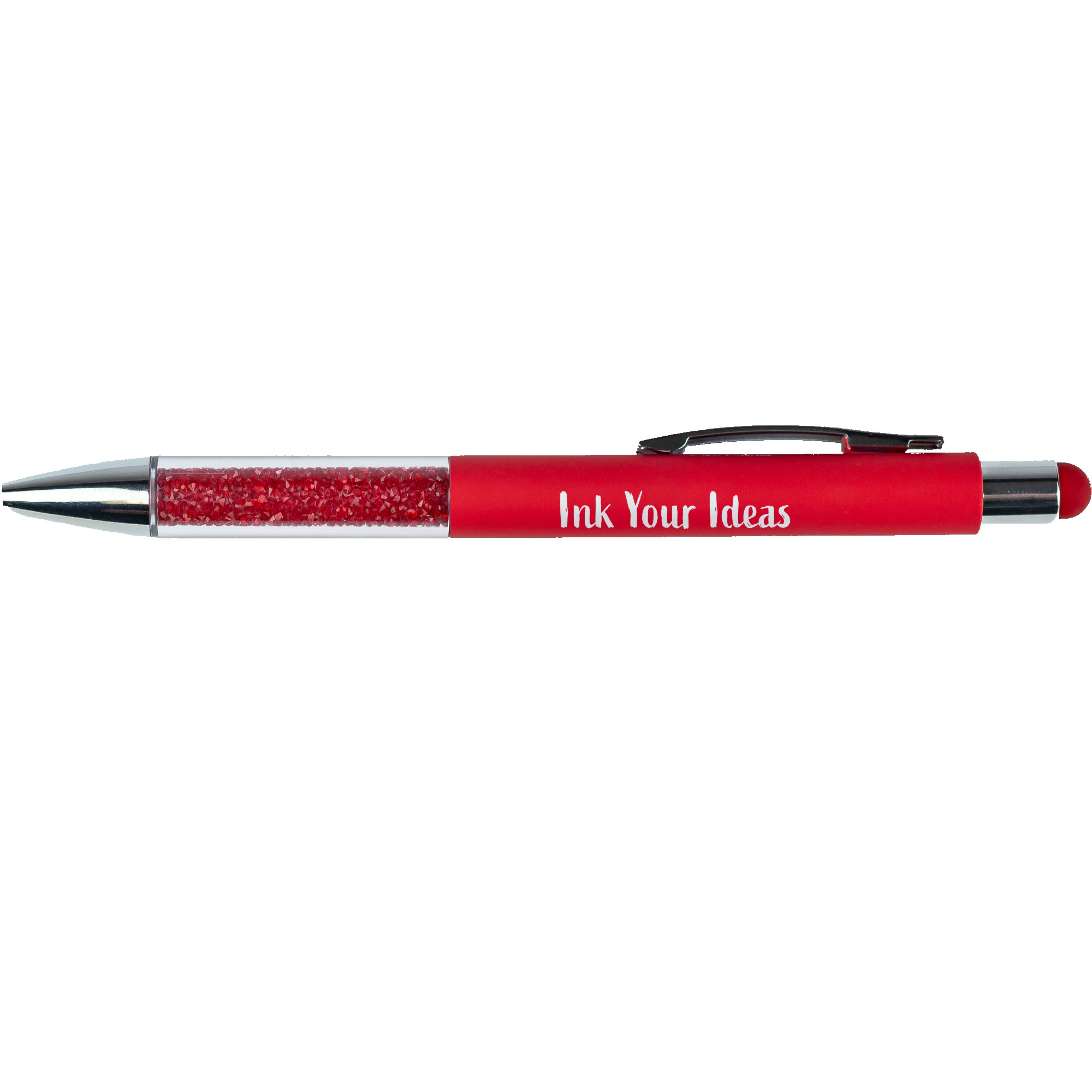 Recycled Glitter Grip Stylus Pen 1