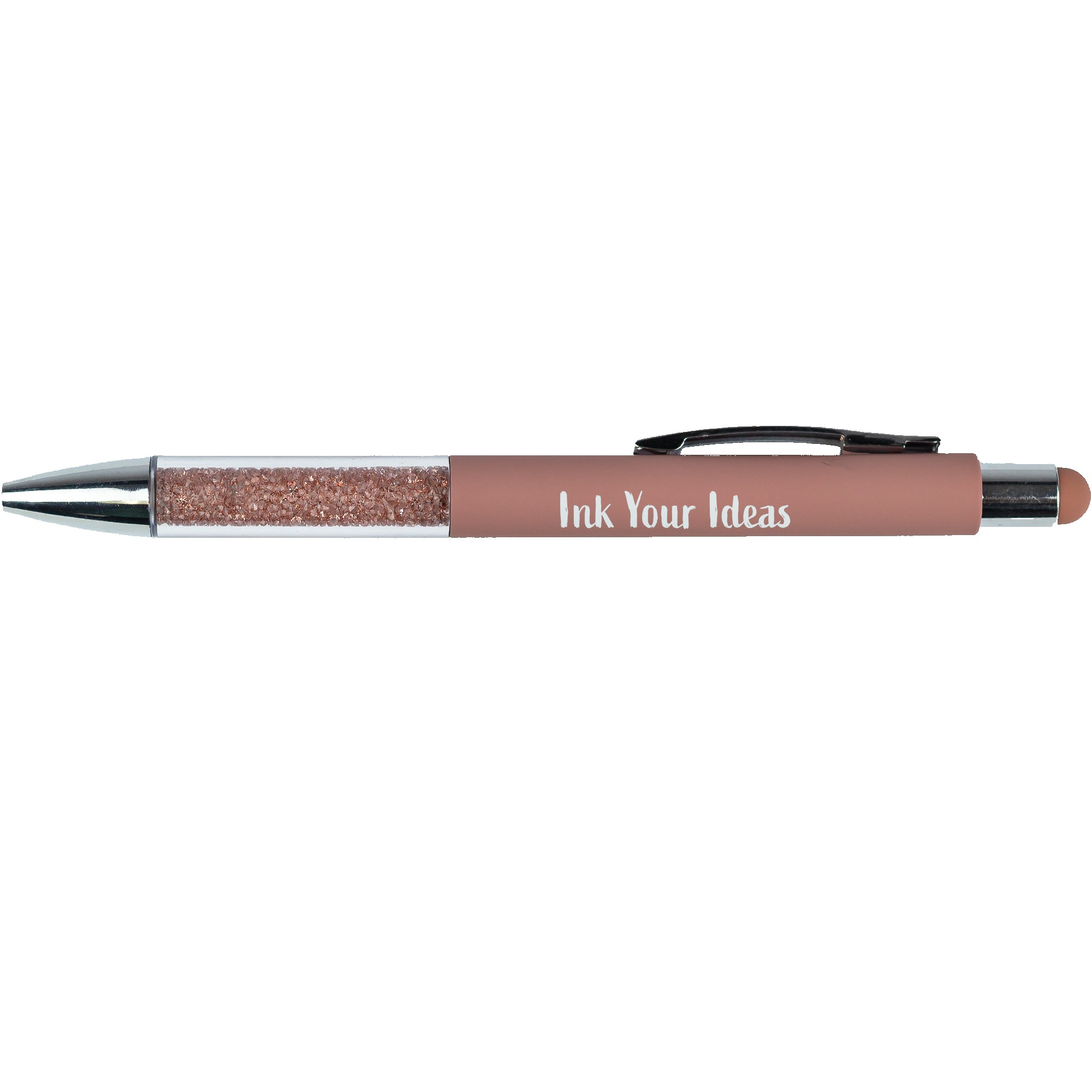 Recycled Glitter Grip Stylus Pen 1