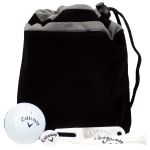 Callaway 6-Ball Pouch with Tee Pack 2 Callaway 6-Ball Pouch with Tee Pack 2