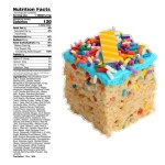 Deluxe gift box includes 12 handmade marshmallow crispy rice treats and 8 hand-dipped shapes - Birthday Cake Deluxe gift box includes 12 handmade marshmallow crispy rice treats and 8 hand-dipped shapes - Birthday Cake