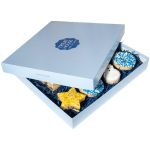 Deluxe gift box includes 12 handmade marshmallow crispy rice treats and 8 hand-dipped shapes - Various Deluxe gift box includes 12 handmade marshmallow crispy rice treats and 8 hand-dipped shapes - Various