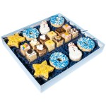 Deluxe gift box includes 12 handmade marshmallow crispy rice treats and 8 hand-dipped shapes - Various Deluxe gift box includes 12 handmade marshmallow crispy rice treats and 8 hand-dipped shapes - Various