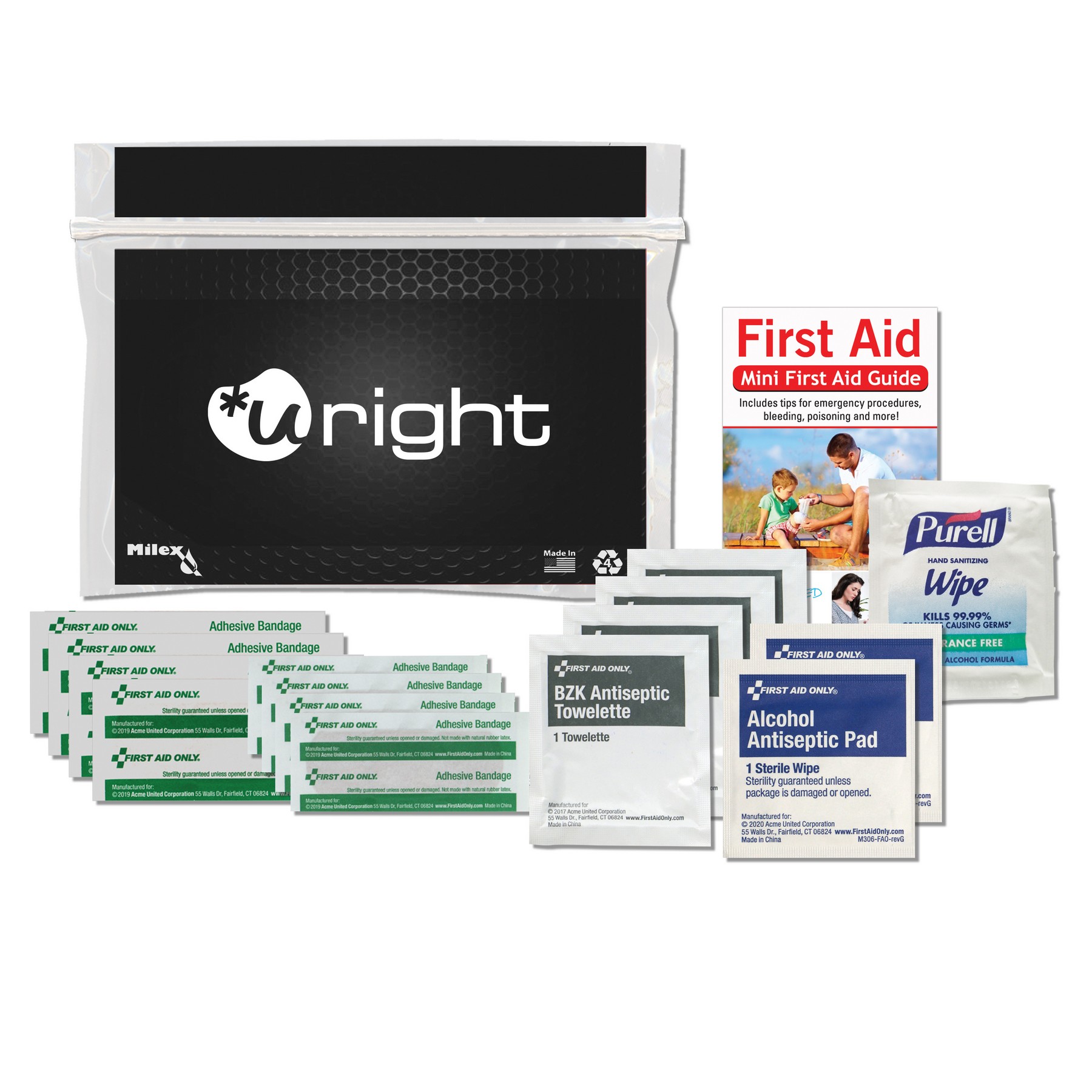 Personal First Aid Safety and Wellness Kit 1