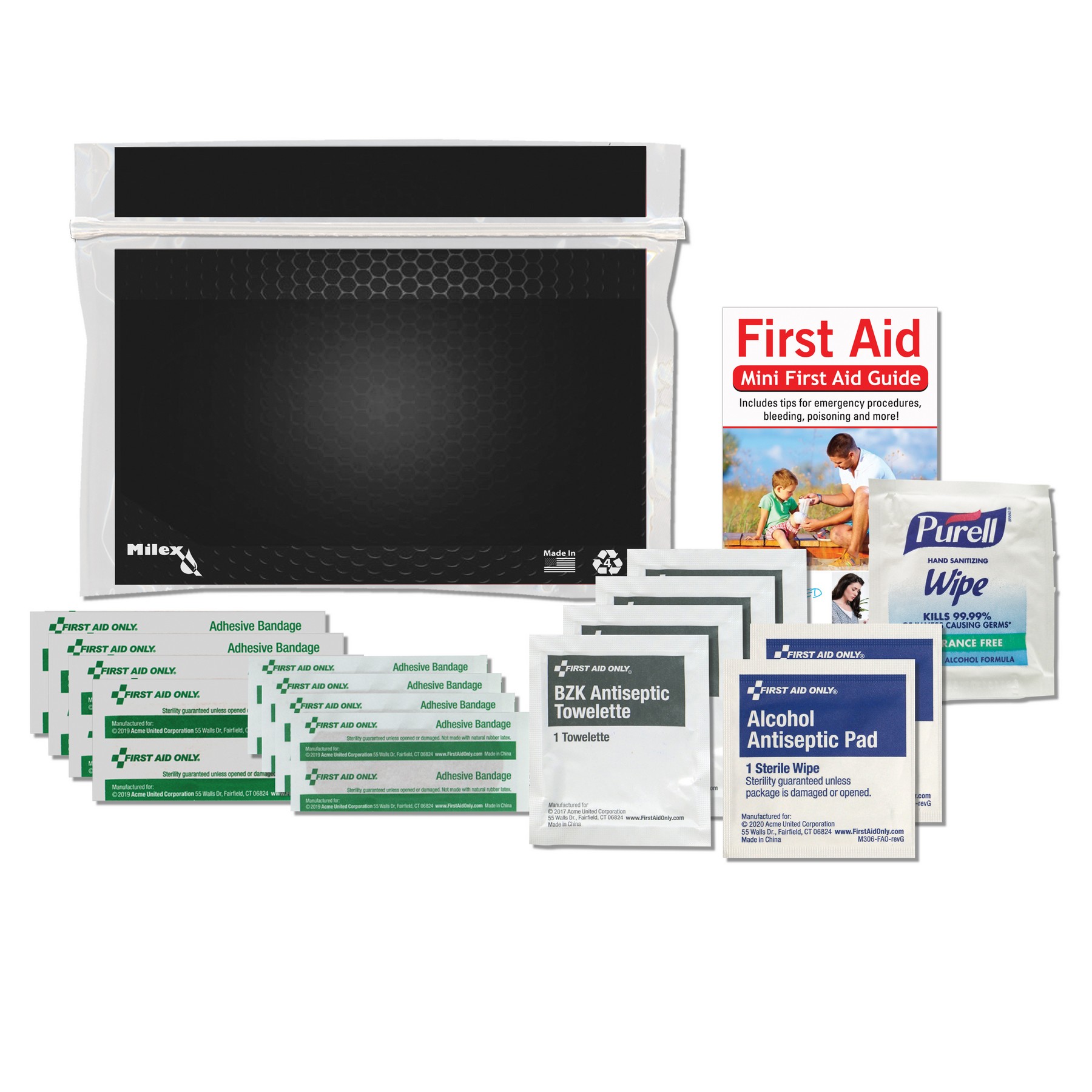 Personal First Aid Safety and Wellness Kit 1
