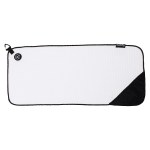 DeadHand Golf 28" x 12.5" Magnetic Waffle Golf Towel with Club Scrubber - Caddie White Blank DeadHand Golf 28" x 12.5" Magnetic Waffle Golf Towel with Club Scrubber - Caddie White Blank