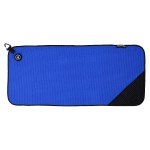 DeadHand Golf 28" x 12.5" Magnetic Waffle Golf Towel with Club Scrubber - Tee Box Blue Blank DeadHand Golf 28" x 12.5" Magnetic Waffle Golf Towel with Club Scrubber - Tee Box Blue Blank