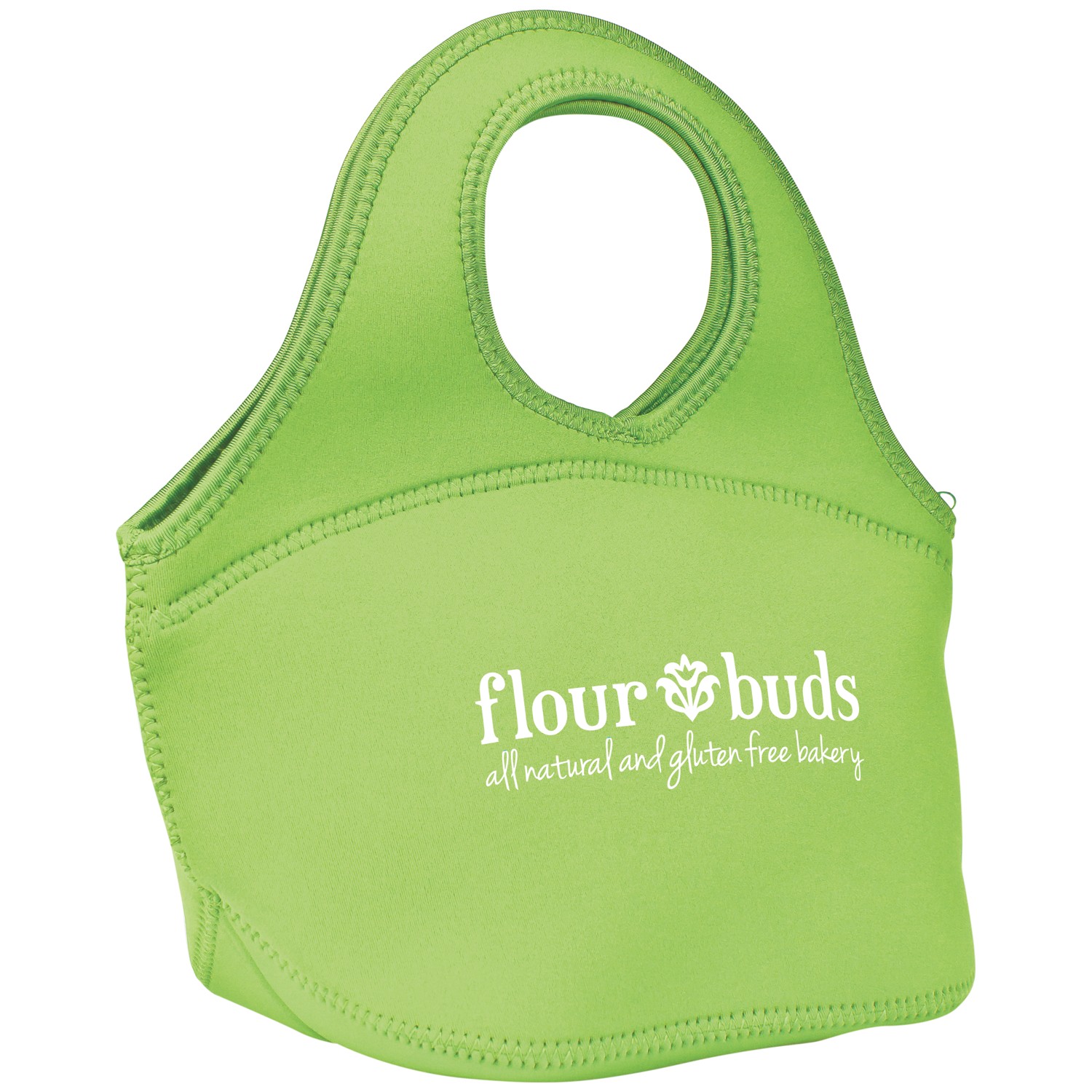 Easy Carry Zippered Neoprene Lunch Bag 1