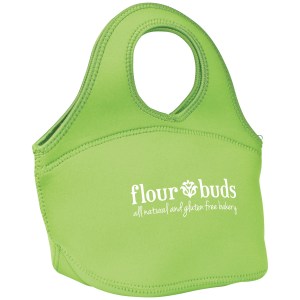 Easy Carry Zippered Neoprene Lunch Bag 2 Easy Carry Zippered Neoprene Lunch Bag 2