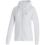 FootJoy Womens Full Zip Ottoman Hoodie - White FootJoy Womens Full Zip Ottoman Hoodie - White