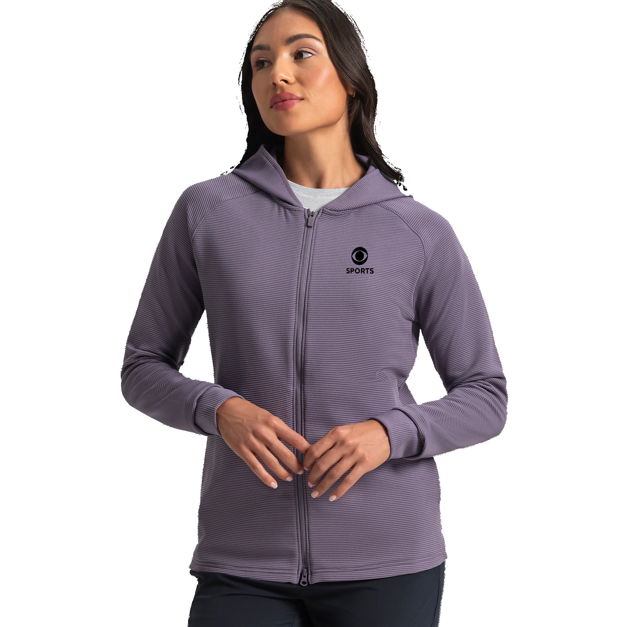 FootJoy Womens Full Zip Ottoman Hoodie 1