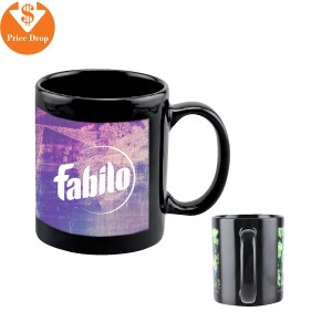 11 Oz Full Color Black Stoneware Executive Mug 1 11 Oz Full Color Black Stoneware Executive Mug 1