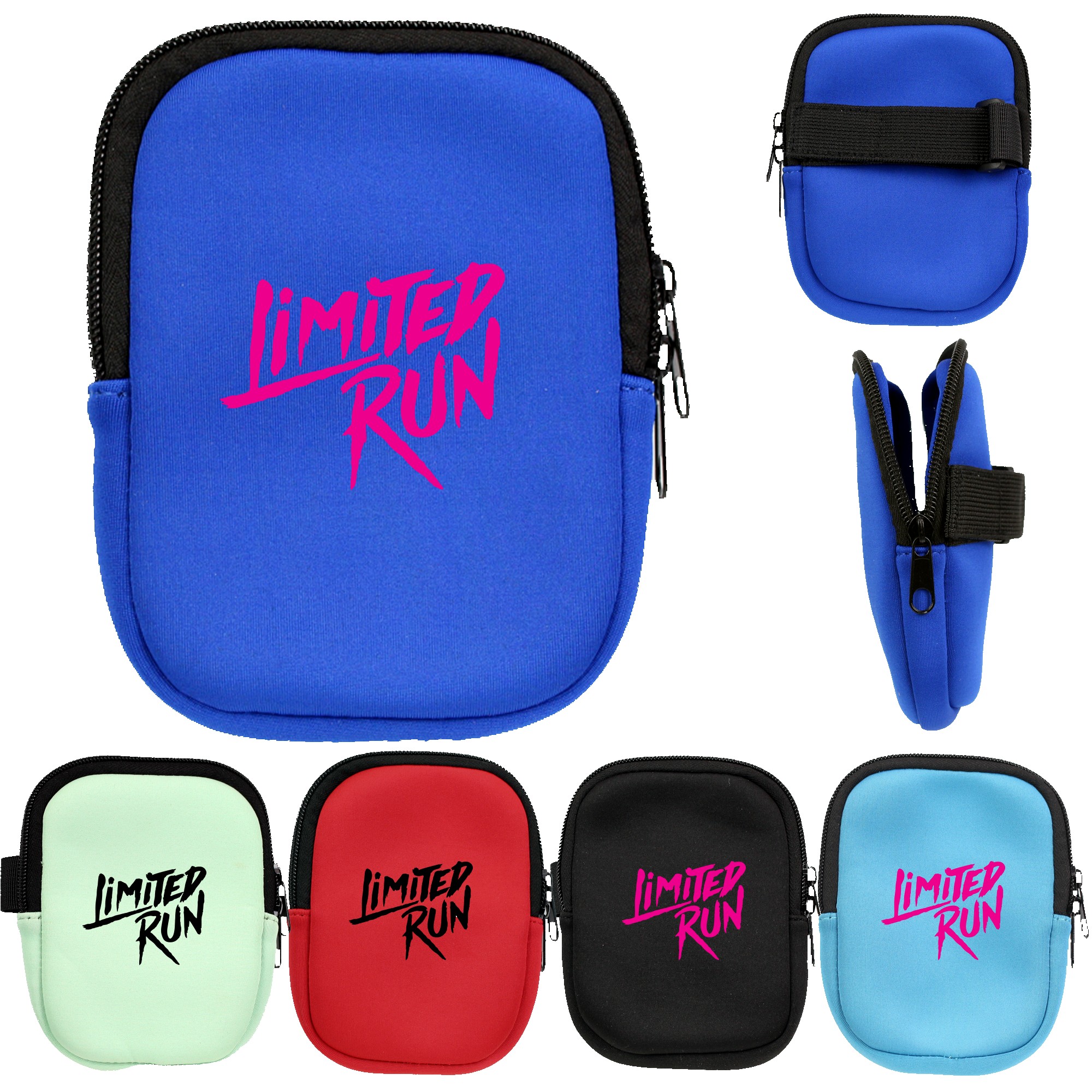 3.9"H x 5.7"W Recycled Water Bottle Pouch 1
