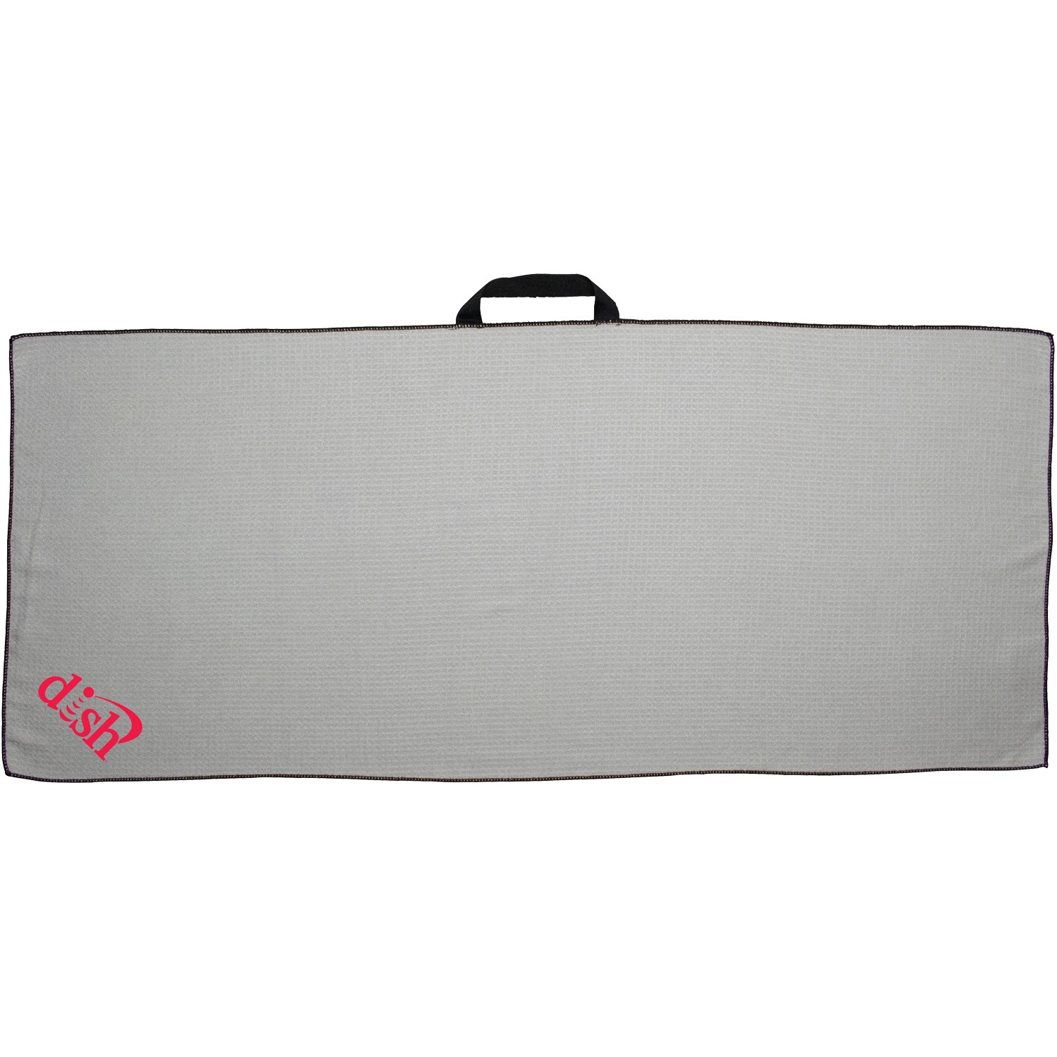 17" X 40" Waffle Caddy Golf Towel with Black Loop 1