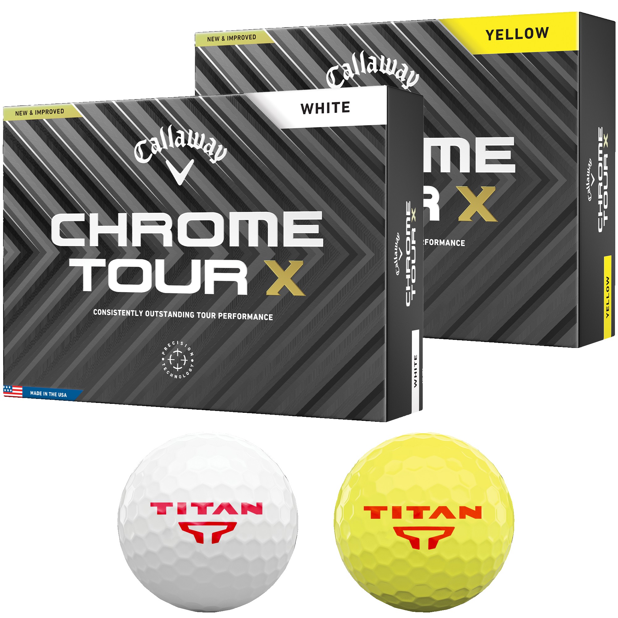 Callaway Chrome Tour X Golf Ball 1