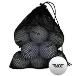 Mesh Bag W/ 1 Dozen Wilson Ultra Golf Balls - White Mesh Bag W/ 1 Dozen Wilson Ultra Golf Balls - White