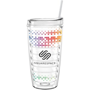 16 Oz Made In The U.S.A Tumbler W/ Lid & Straw 2 16 Oz Made In The U.S.A Tumbler W/ Lid & Straw 2