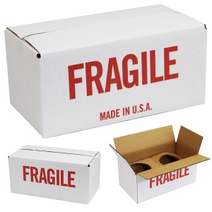 Single Unit White Mug Mailer Box With 1 Insert 1 Single Unit White Mug Mailer Box With 1 Insert 1