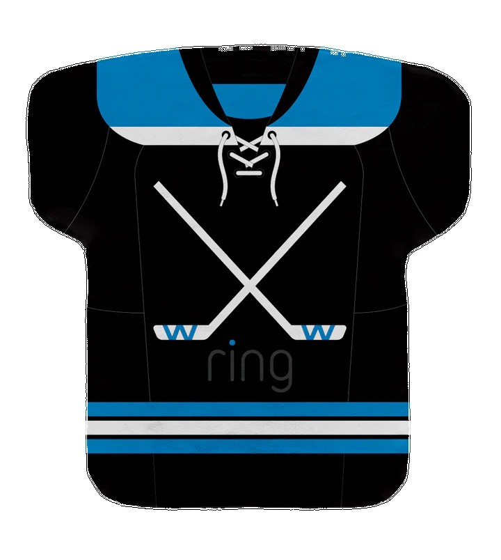 22" X 23" Jersey Shaped Cooling Towel 1