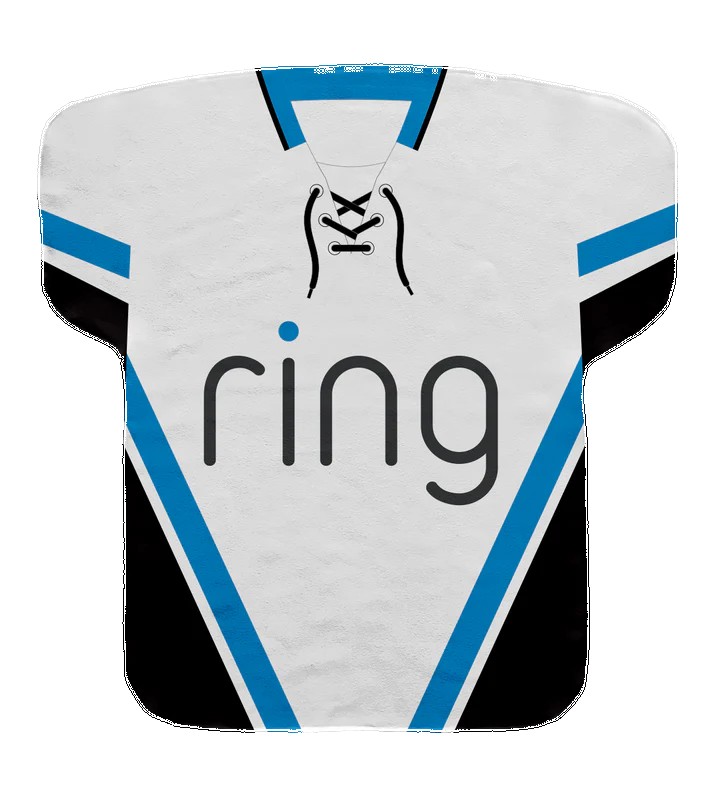 22" X 23" Jersey Shaped Cooling Towel 1