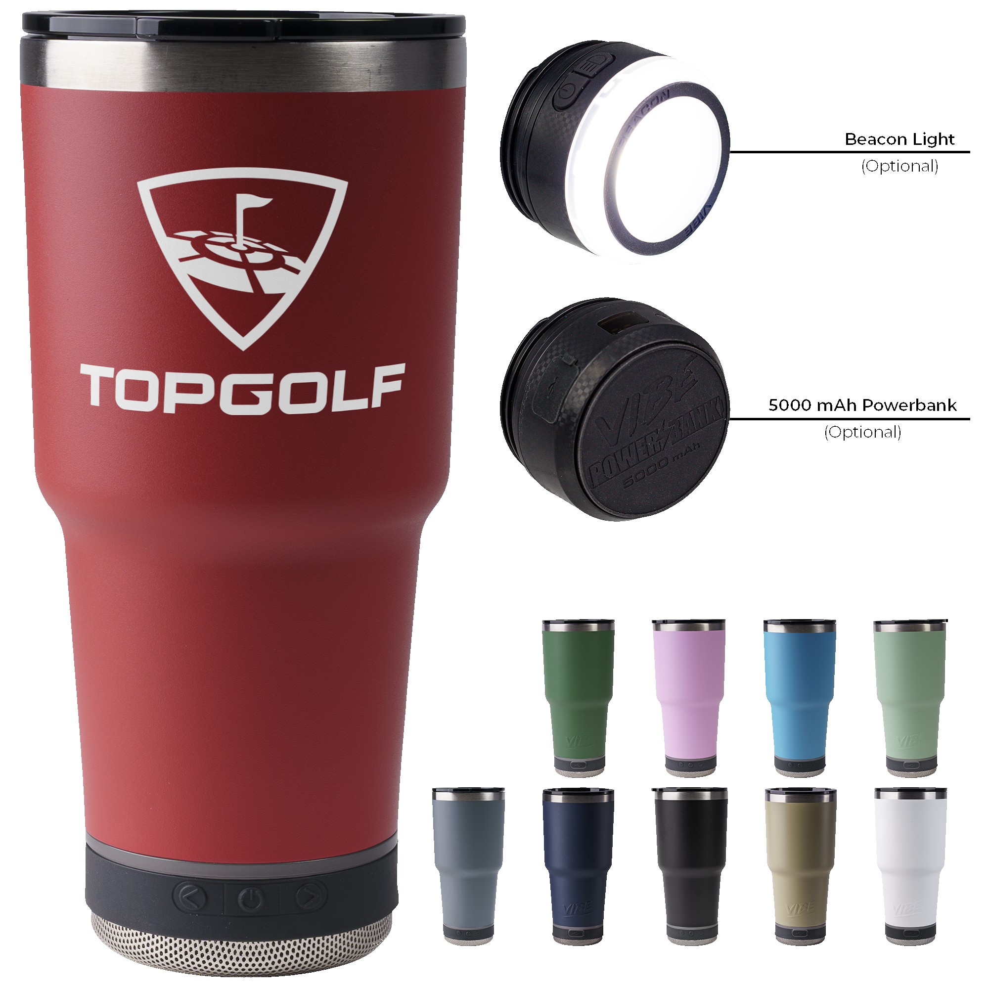 Go Caddy Vibe 28oz Tumbler 1