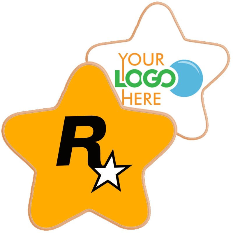 3" Star Logo Sugar Cookie 1 3" Star Logo Sugar Cookie 1