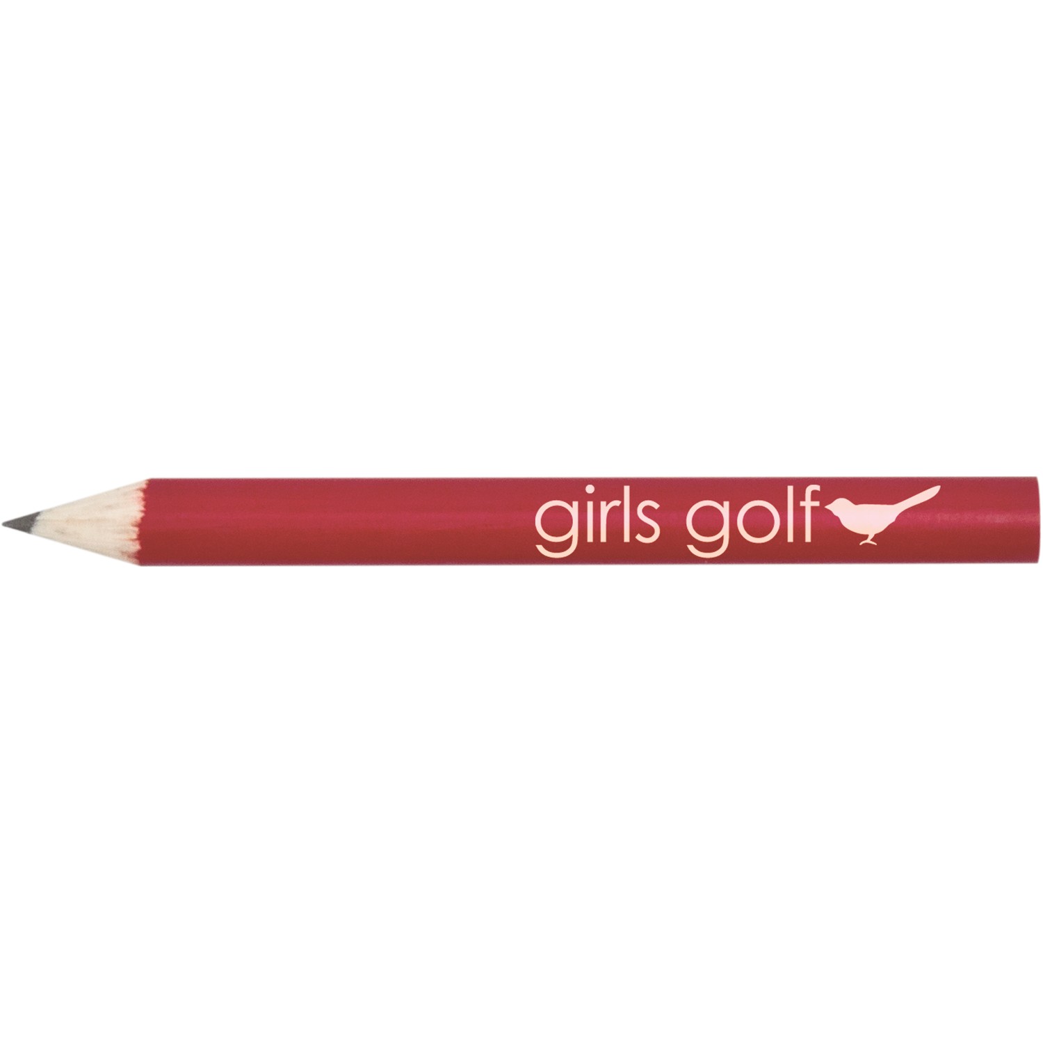 Round Wooden Golf Pencil 1