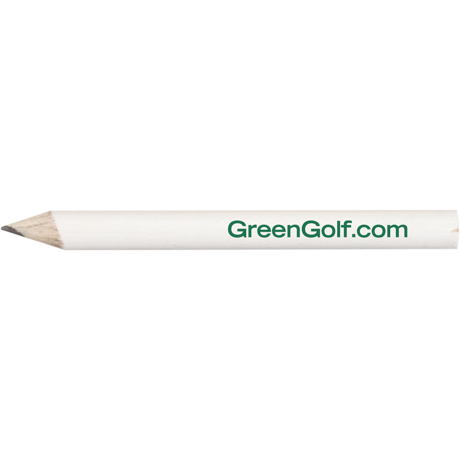 Round Wooden Golf Pencil 1