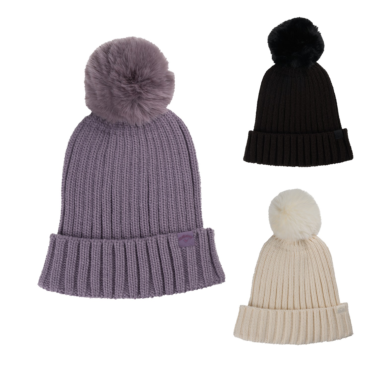 Callaway Women's Extended Season Beanie with Pom 2