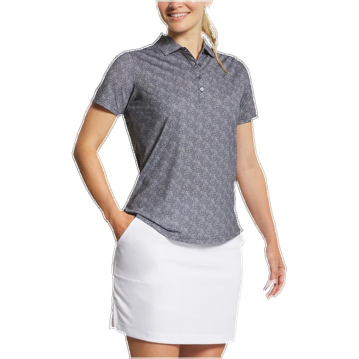 FootJoy Women's Speckle Short Sleeve Print Shirt 1
