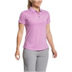 FootJoy Women's Speckle Short Sleeve Print Shirt - Lavender FootJoy Women's Speckle Short Sleeve Print Shirt - Lavender