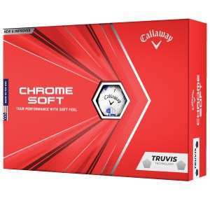 Callaway Chrome Tour Truvis Golf Balls 2 Callaway Chrome Tour Truvis Golf Balls 2