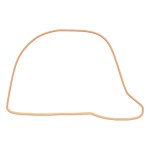Hard Hat Shaped Logo Sugar Cookie 2 Hard Hat Shaped Logo Sugar Cookie 2