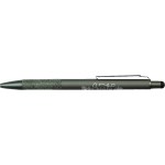 Soft Touch Aluminum Stylus Pen W/ Paper Grip - Gray Soft Touch Aluminum Stylus Pen W/ Paper Grip - Gray
