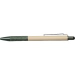 Soft Touch Aluminum Stylus Pen W/ Paper Grip - Sand Soft Touch Aluminum Stylus Pen W/ Paper Grip - Sand