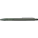 Soft Touch Aluminum Stylus Pen W/ Paper Grip - Gray Soft Touch Aluminum Stylus Pen W/ Paper Grip - Gray