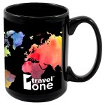 15 Oz Full Color Black Stoneware Magna Mug 1 15 Oz Full Color Black Stoneware Magna Mug 1