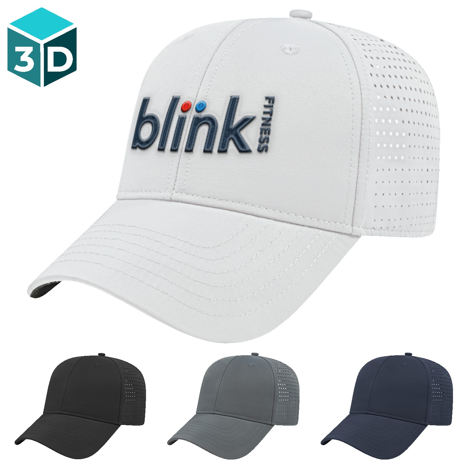 C A Perforated Polyester Cap 1