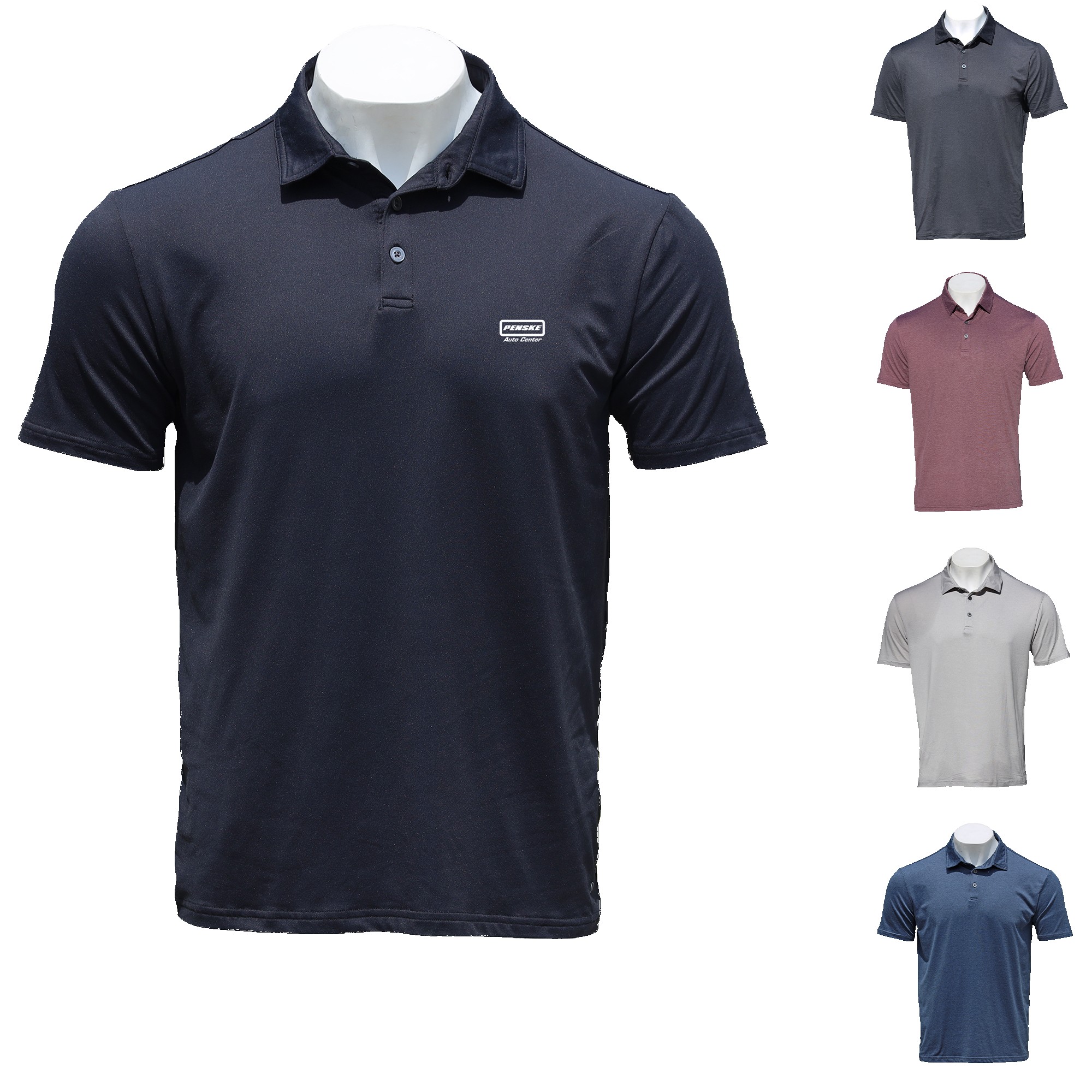 Anderson Ord Mens Gamer Solid Polo 1