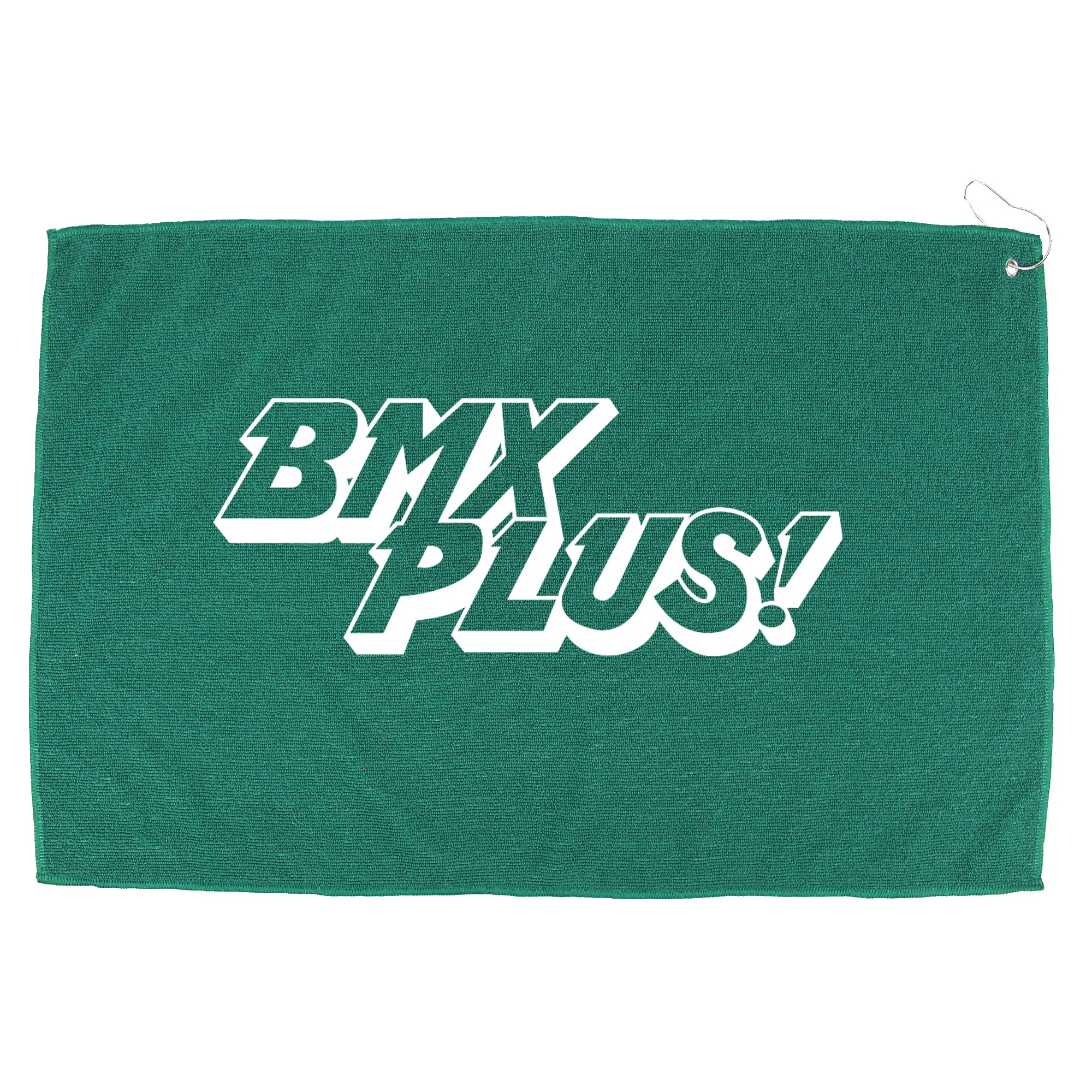 16" X 25" RPET Hemmed Golf Towel with Hook & Grommet 1