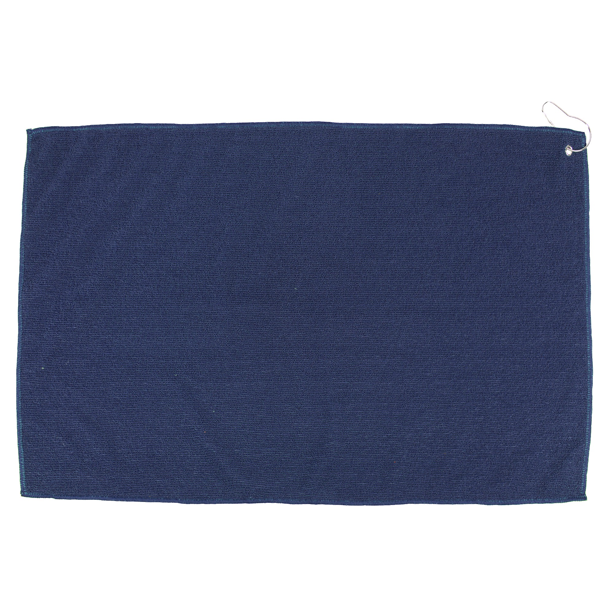 16" X 25" RPET Hemmed Golf Towel with Hook & Grommet 1