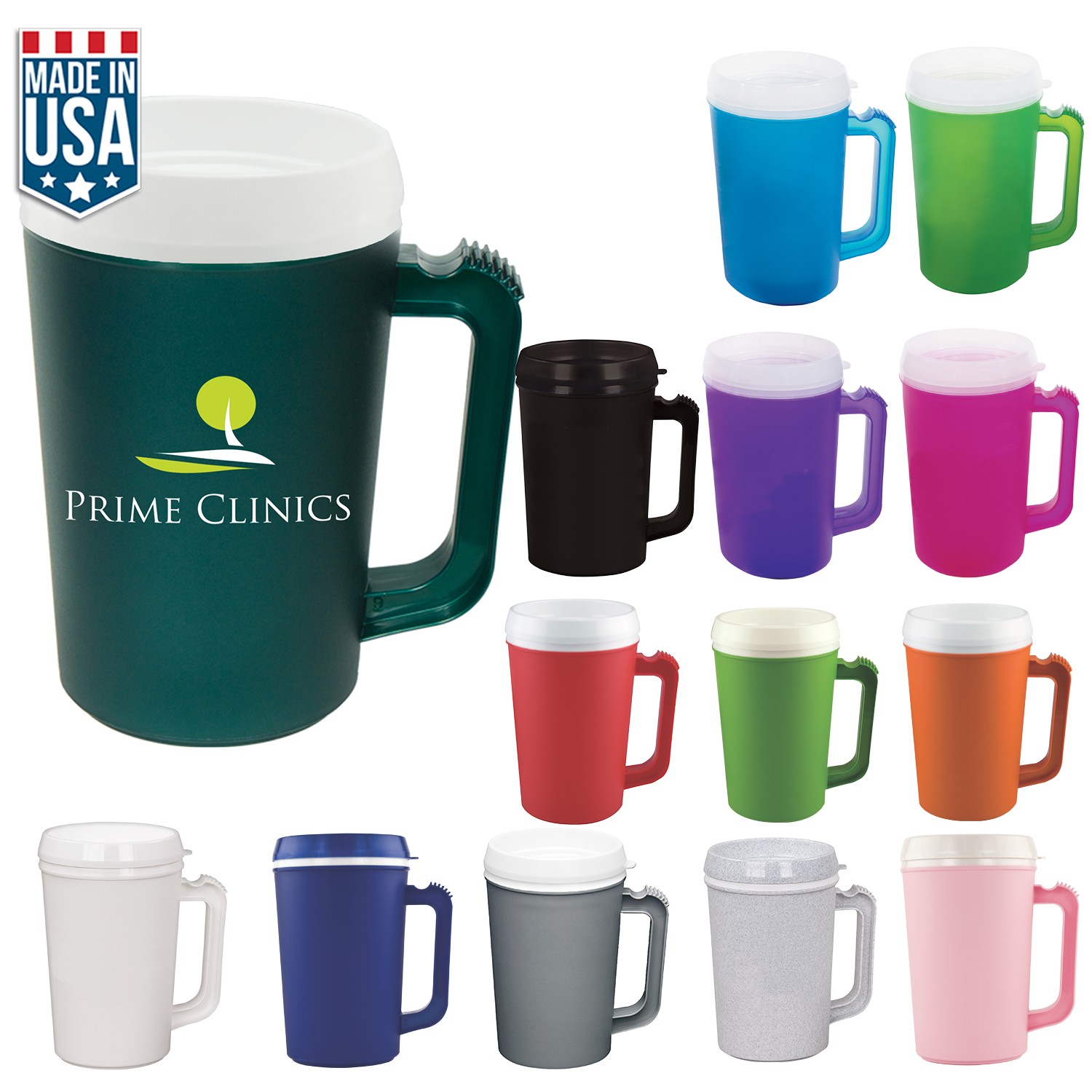22 Oz Insulated Mug 1