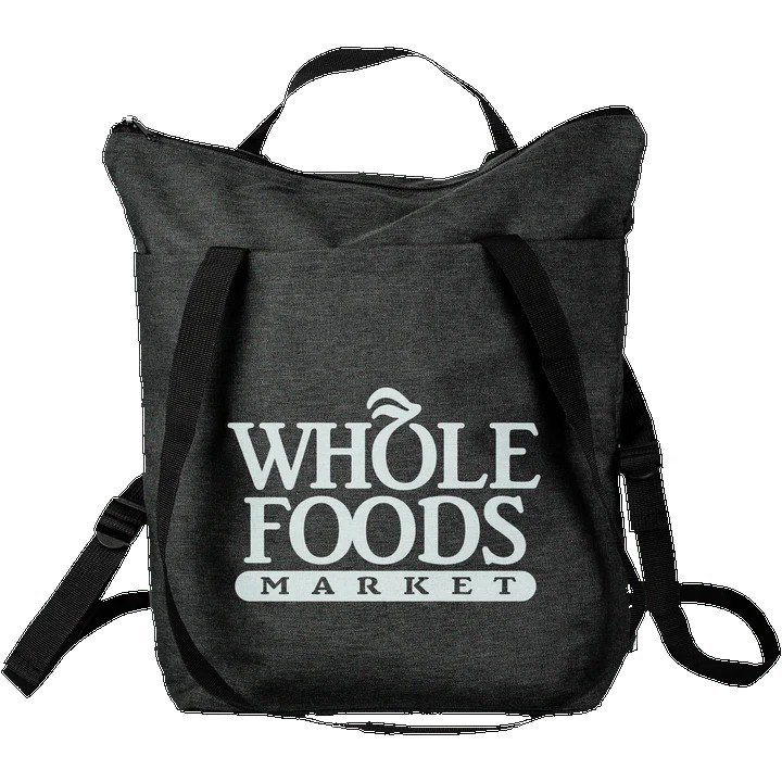 Eco-Conscious 10" x 4" x 15"RPET Tote/Backpack 1