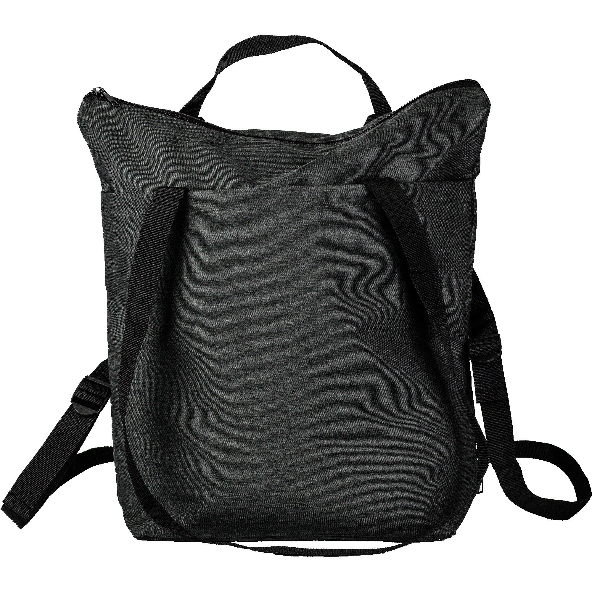 Eco-Conscious 10" x 4" x 15"RPET Tote/Backpack 1