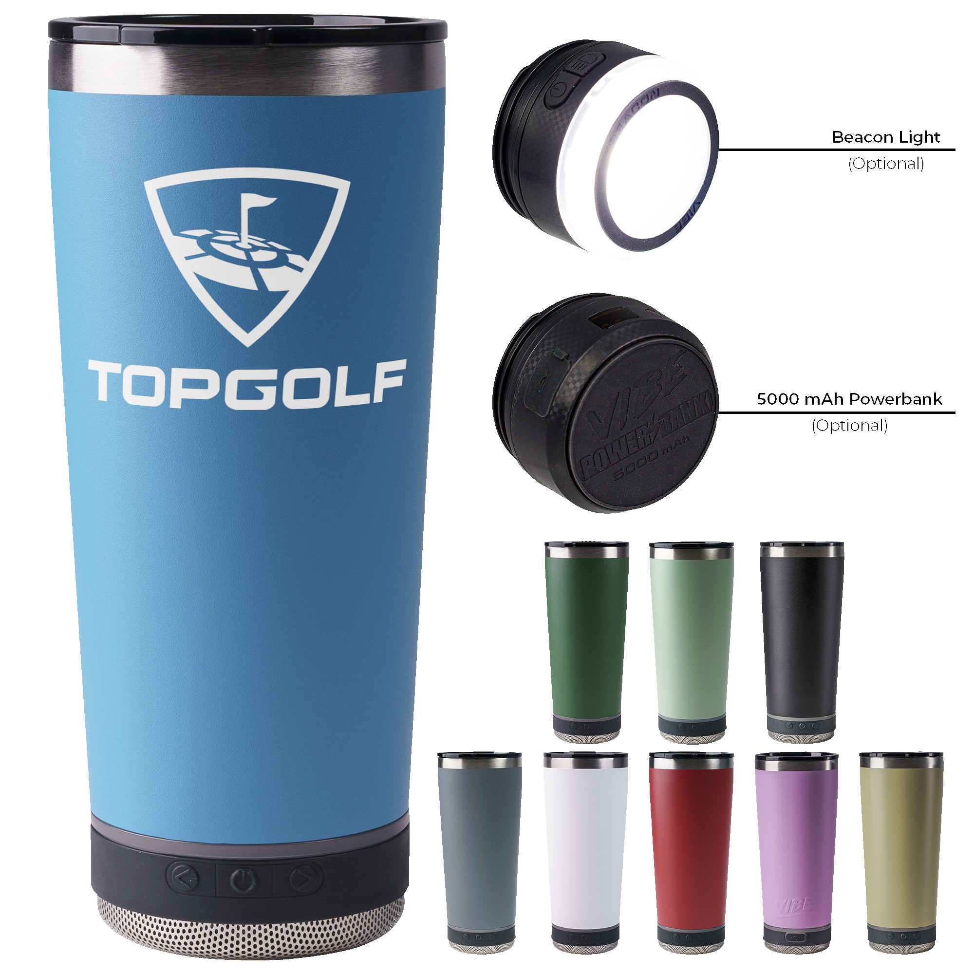 Go Caddy Vibe 18oz Tumbler 1
